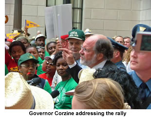 Corzine speaks